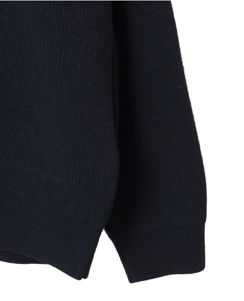 《WEB限定》ドライバーズニット | ウォッシャブル 詳細画像 ネイビー 14