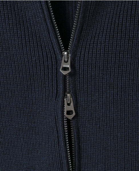 《WEB限定》ドライバーズニット | ウォッシャブル 詳細画像 ネイビー 16