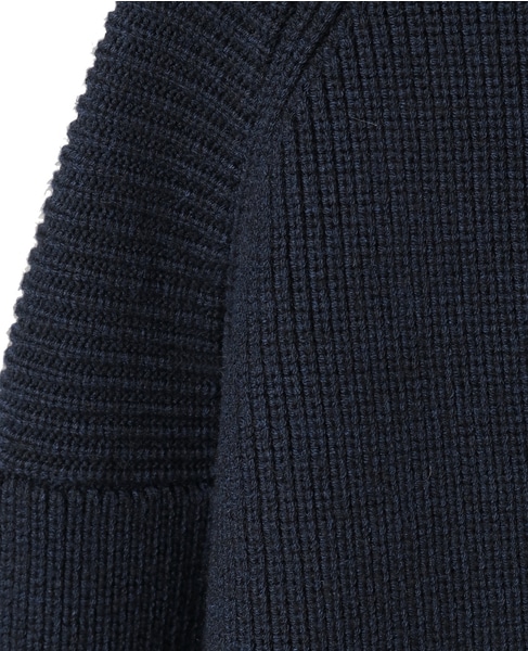 《WEB限定》ドライバーズニット | ウォッシャブル 詳細画像 ネイビー 17