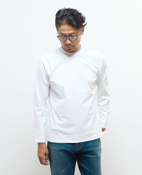 《WEB限定》フレッシュファイバー長袖ジャケT | 消臭 詳細画像 ホワイト 13