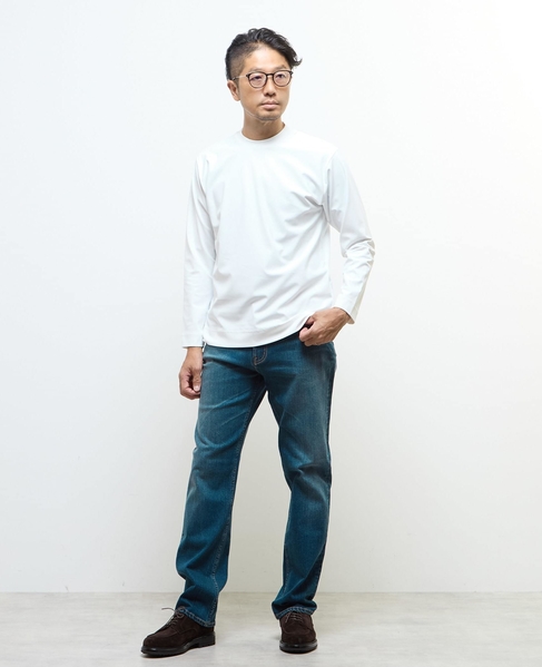 《WEB限定》フレッシュファイバー長袖ジャケT | 消臭 詳細画像 ホワイト 17