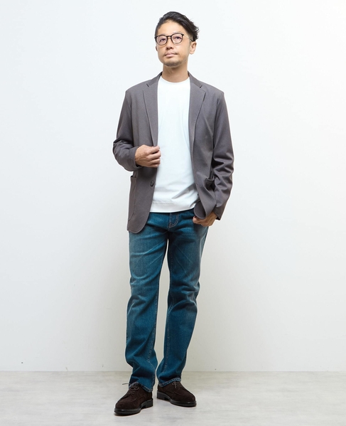 《WEB限定》フレッシュファイバー長袖ジャケT | 消臭 詳細画像 ホワイト 20