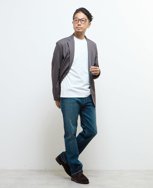 《WEB限定》フレッシュファイバー長袖ジャケT | 消臭 詳細画像 ホワイト 21