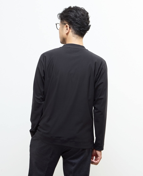 《WEB限定》フレッシュファイバー長袖ジャケT | 消臭 詳細画像 ブラック 4