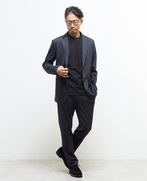 《WEB限定》フレッシュファイバー長袖ジャケT | 消臭 詳細画像 ブラック 9