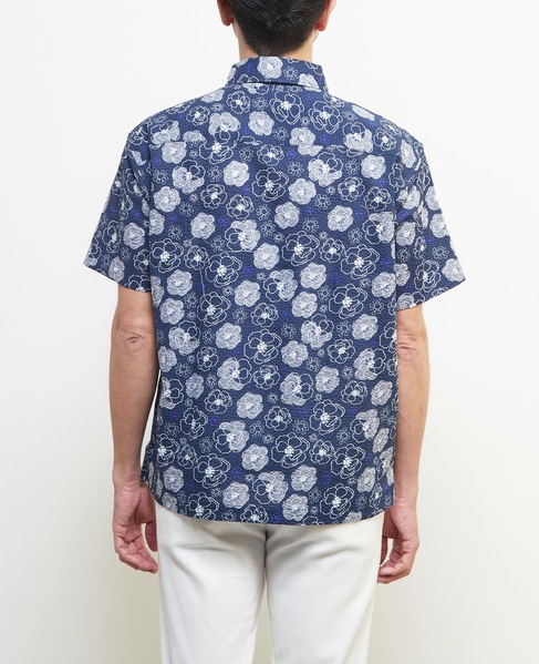 《限定展開》オキナワシャツ | ワッフルサッカー 詳細画像 フラワーＡ 4