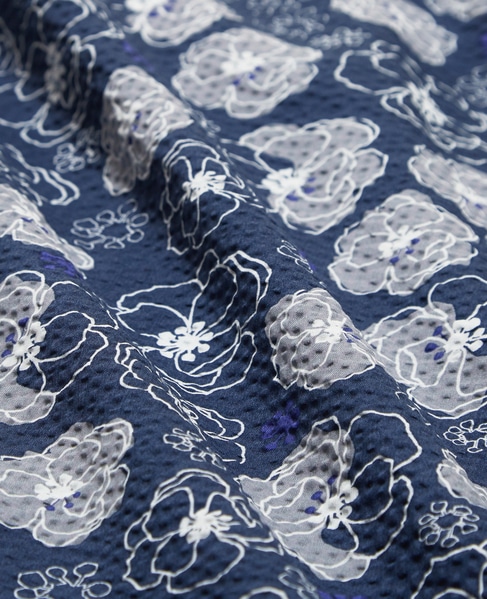 《限定展開》オキナワシャツ | ワッフルサッカー 詳細画像 フラワーＢ 4