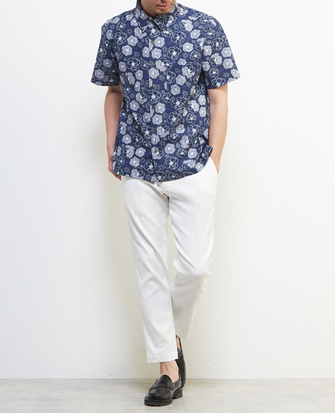 《限定展開》オキナワシャツ | ワッフルサッカー 詳細画像 フラワーＢ 5