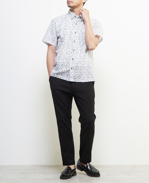 《限定展開》オキナワシャツ | ワッフルサッカー 詳細画像 ホワイト 5