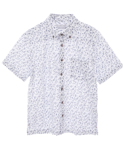 《限定展開》オキナワシャツ | ワッフルサッカー 詳細画像 ホワイト 7