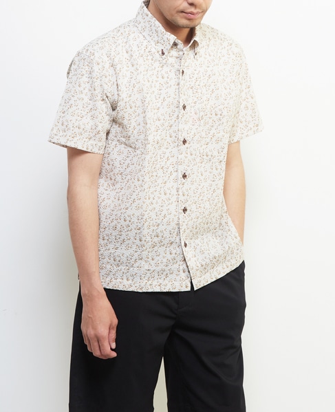 《限定展開》オキナワシャツ | ワッフルサッカー 詳細画像 グレージュ 2