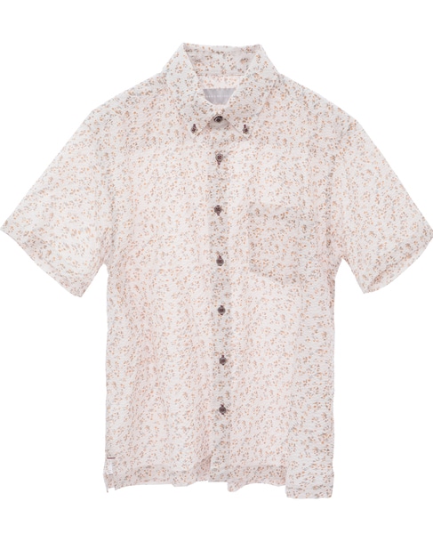 《限定展開》オキナワシャツ | ワッフルサッカー 詳細画像 グレージュ 7