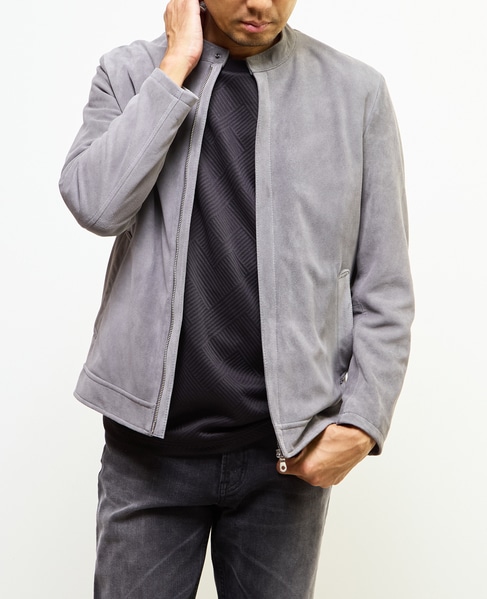 メンズメルローズ シングルライダーストルネードマート肩幅46㎝身幅48㎝本羊革 MEN'S MELROSE 革ジャン ライダース シープナッパシングル