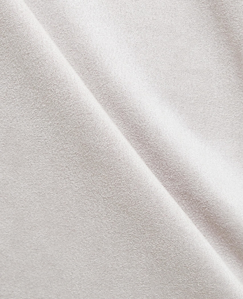 【MASTER FRAME/マスターフレーム】フェイクスエード ZIPスタンドTシャツ 詳細画像 グレージュ 9