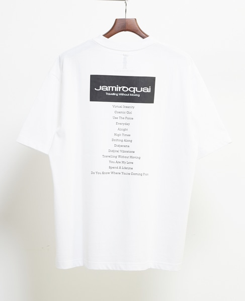 【MASTER FRAME/マスターフレーム】ジャミロクワイ / トラベリングウィズアウトムービングTシャツ 詳細画像 ホワイト 10