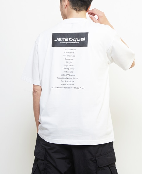 【MASTER FRAME/マスターフレーム】ジャミロクワイ / トラベリングウィズアウトムービングTシャツ 詳細画像 ホワイト 16
