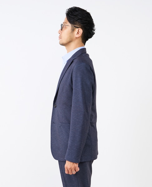 プリントテックジャージカットジャケット(セットアップ可) 詳細画像 ライトグレー 3