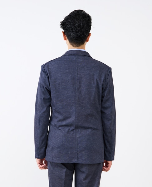 プリントテックジャージカットジャケット(セットアップ可) 詳細画像 ライトグレー 4