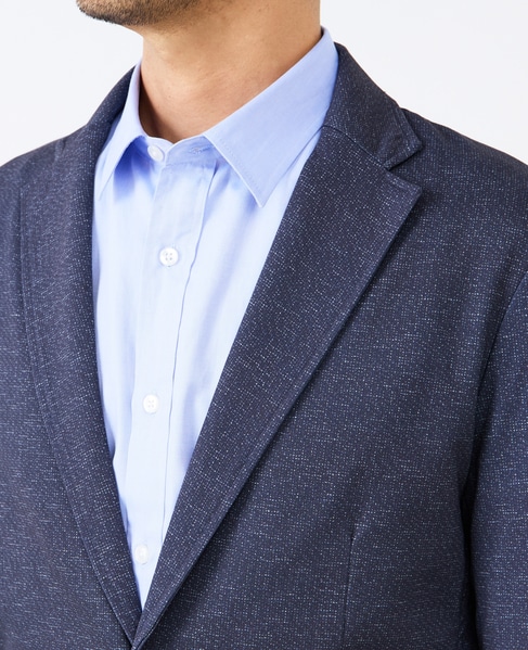 プリントテックジャージカットジャケット(セットアップ可) 詳細画像 ライトグレー 6