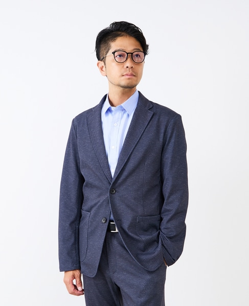 プリントテックジャージカットジャケット(セットアップ可) 詳細画像 ブラウン 8