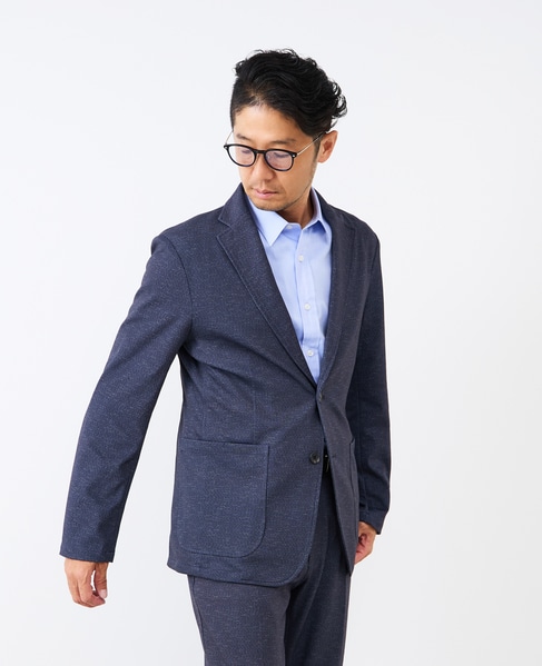 プリントテックジャージカットジャケット(セットアップ可) 詳細画像 ブラウン 9