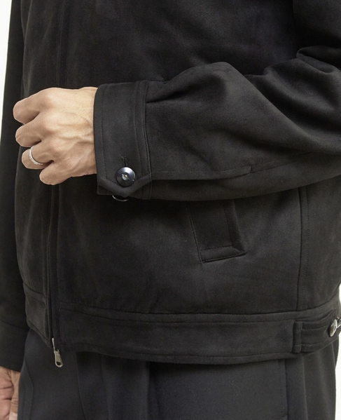 【MASTER FRAME/マスターフレーム】フェイクスエードブルゾン 詳細画像 オリーブ 8