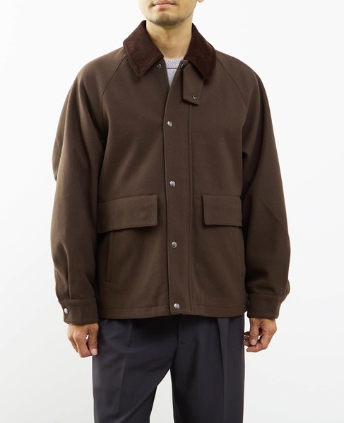 【MASTER FRAME/マスターフレーム】ハンティングジャケット 詳細画像 ブラウン 17
