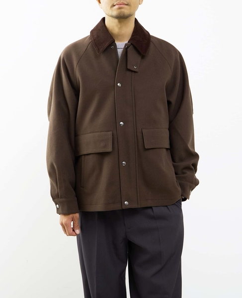 【MASTER FRAME/マスターフレーム】ハンティングジャケット 詳細画像 ブラウン 18