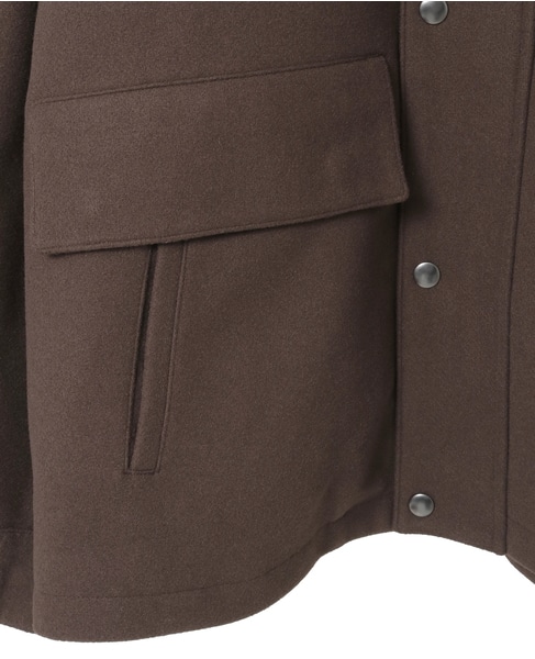 【MASTER FRAME/マスターフレーム】ハンティングジャケット 詳細画像 ブラウン 27