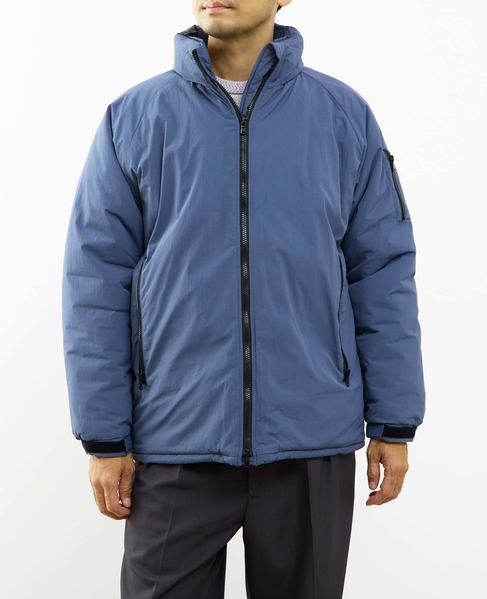 【MASTER FRAME/マスターフレーム】タスランナイロンパテッドブルゾン 詳細画像 ブルーグレー 1