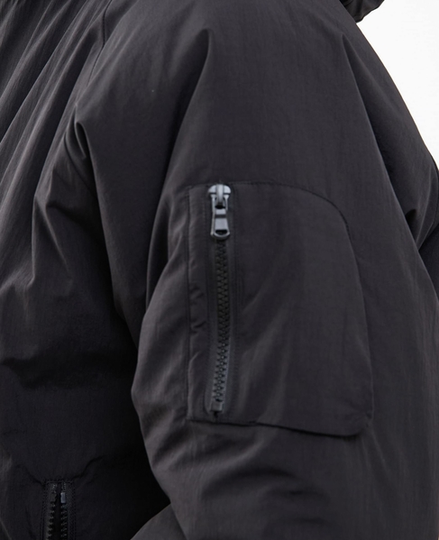 【MASTER FRAME/マスターフレーム】タスランナイロンパテッドブルゾン 詳細画像 ブルーグレー 10