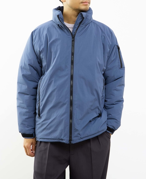 【MASTER FRAME/マスターフレーム】タスランナイロンパテッドブルゾン 詳細画像 ブルーグレー 19