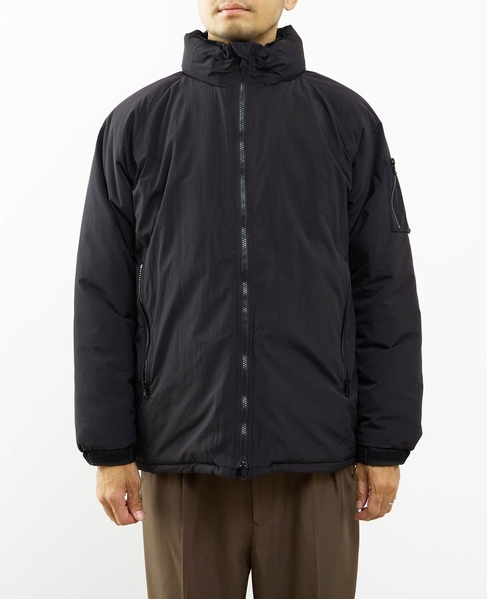 【MASTER FRAME/マスターフレーム】タスランナイロンパテッドブルゾン 詳細画像 ブルーグレー 2