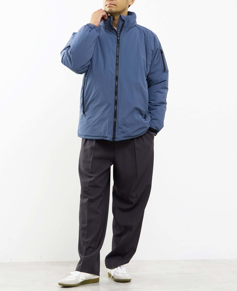 【MASTER FRAME/マスターフレーム】タスランナイロンパテッドブルゾン 詳細画像 ブルーグレー 22