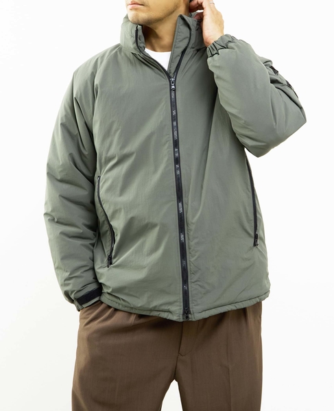 【MASTER FRAME/マスターフレーム】タスランナイロンパテッドブルゾン 詳細画像 ブルーグレー 23