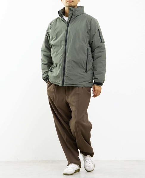 【MASTER FRAME/マスターフレーム】タスランナイロンパテッドブルゾン 詳細画像 ブルーグレー 25