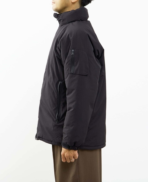 【MASTER FRAME/マスターフレーム】タスランナイロンパテッドブルゾン 詳細画像 ブルーグレー 3