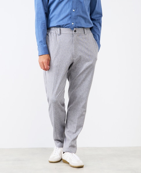 プリントテックジャージテーパードコンフォートパンツ(セットアップ可) 詳細画像 ライトグレー 1