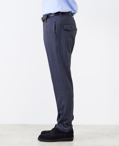 プリントテックジャージテーパードコンフォートパンツ(セットアップ可) 詳細画像 ライトグレー 3