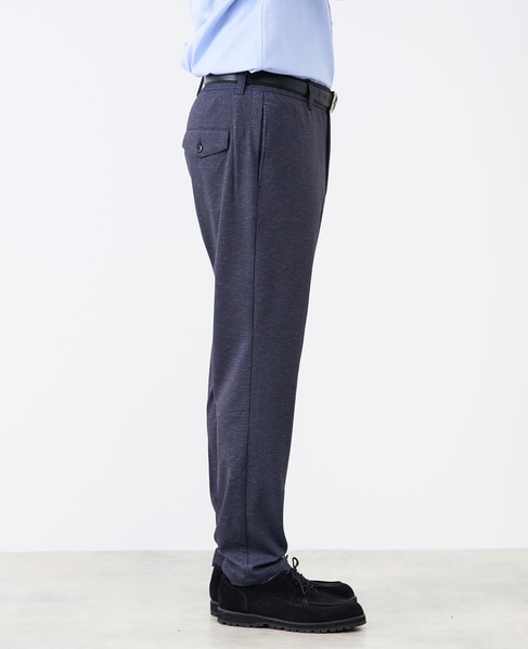 プリントテックジャージテーパードコンフォートパンツ(セットアップ可) 詳細画像 ライトグレー 5