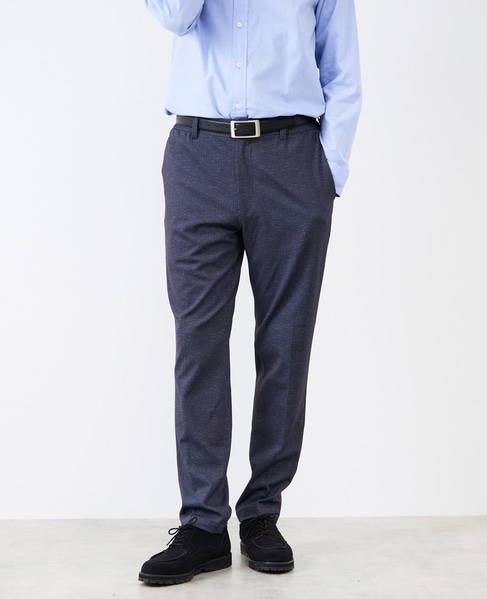 プリントテックジャージテーパードコンフォートパンツ(セットアップ可) 詳細画像 ブラウン 14