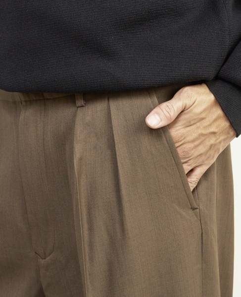 【MASTER FRAME/マスターフレーム】インタックトラウザーズ 詳細画像 カーキ 6