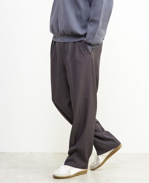 【MASTER FRAME/マスターフレーム】インタックトラウザーズ 詳細画像 グレー 3