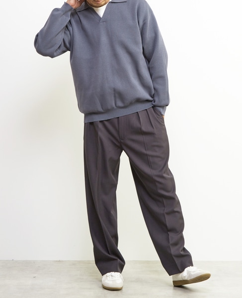 【MASTER FRAME/マスターフレーム】インタックトラウザーズ 詳細画像 グレー 5