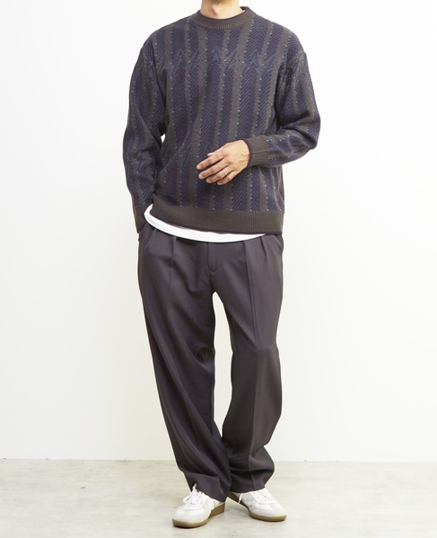 【MASTER FRAME/マスターフレーム】インタックトラウザーズ 詳細画像 グレー 6