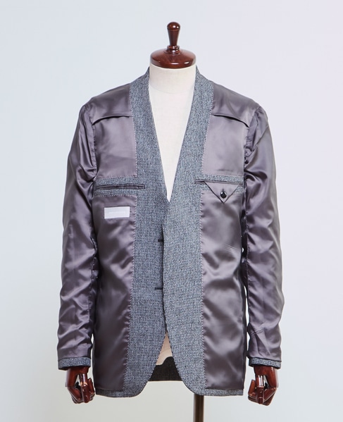 ハンドトゥース ウォッシャブルスーツ | 防シワ / ストレッチ 詳細画像 グレー 13