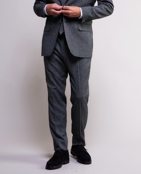 ハンドトゥース ウォッシャブルスーツ | 防シワ / ストレッチ 詳細画像 グレー 22