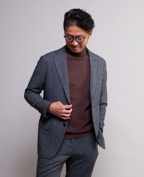 ハンドトゥース ウォッシャブルスーツ | 防シワ / ストレッチ 詳細画像 グレー 27