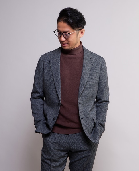 ハンドトゥース ウォッシャブルスーツ | 防シワ / ストレッチ 詳細画像 グレー 28