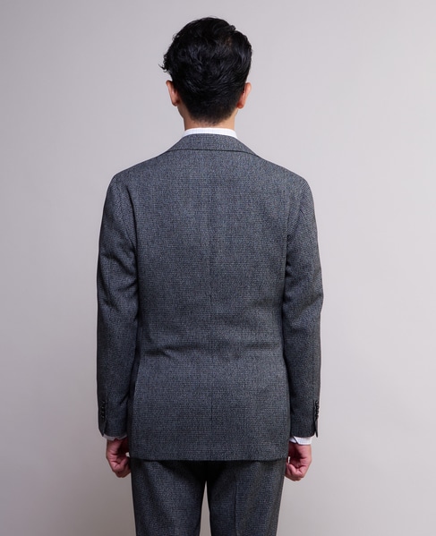 ハンドトゥース ウォッシャブルスーツ | 防シワ / ストレッチ 詳細画像 グレー 4